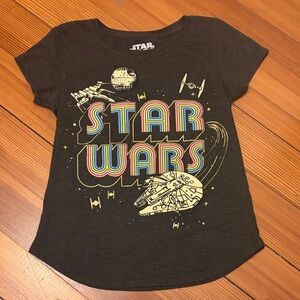 Star Wars Kids' Charcoal Graphic Tee